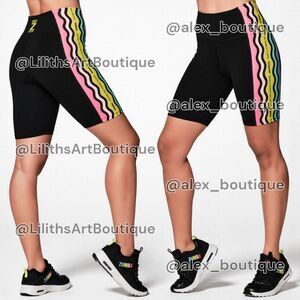 Zumba x Crayola Limited Edition Biker Shorts Size M (E003) – Rare Collab